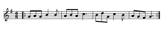 The Eighteenth of March - staff notation