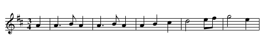 the Equestrian - staff notation