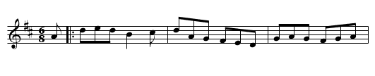 The Excambey. - staff notation