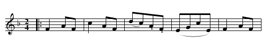 the Exile - staff notation