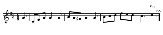 the FAIR MAID WITH HER MILKING PAIL - staff notation
