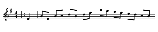 The Fair Maidens - staff notation