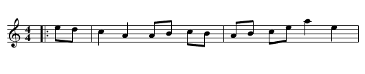The Fairy Hillock - staff notation