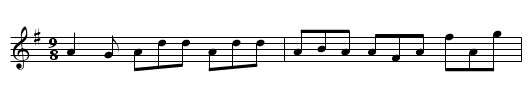 The Fairy Jig - staff notation