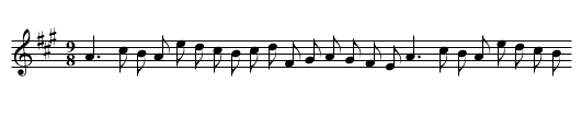 The Fairy Princess - staff notation