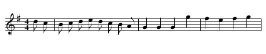The Faithful Swain - staff notation