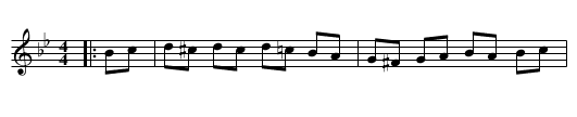 The Fantastic Hornpipe - staff notation