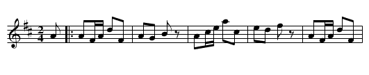 The Fargo Polka - staff notation