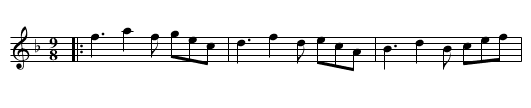The Farm House - staff notation