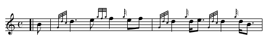 The Farmers Daughter  CYMRU - staff notation