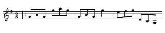 the Farmer's Delight - staff notation