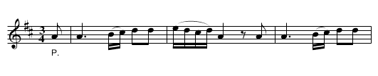 the FAVORITE POLLACCA.     in Tancredi. - staff notation