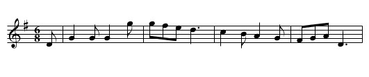the Feathers - staff notation