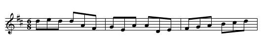 The Female Rake. - staff notation