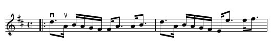 The FERRY - staff notation