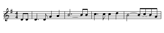 The Fields of Athenry - staff notation