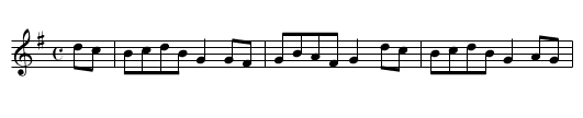 The Fifer's Reel - staff notation