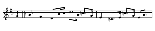 The Fir Tree - staff notation