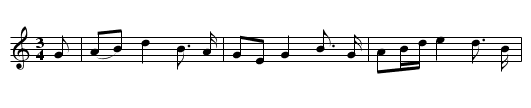 The Fire of Frendraught - staff notation
