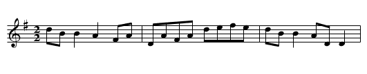 The First Month of Summer - staff notation