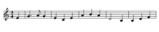 The Fishes' Lamentation - staff notation