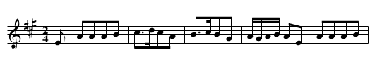 The Fitzwilliam - staff notation