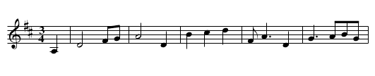 the Five Stringed Fiddle - staff notation