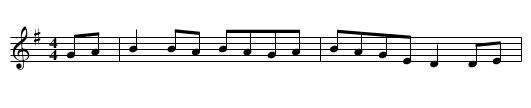 The Flanagans' Banshee - staff notation