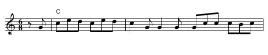 the Flight - staff notation