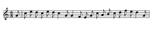 The Flight - staff notation