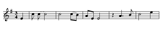 The Flower of Magherally - staff notation
