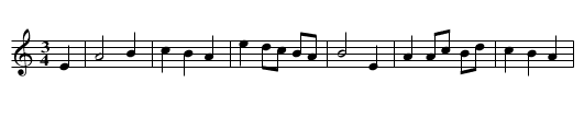 The Flower of the Thorn - staff notation
