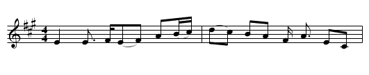 The Flowers O' the Forest - staff notation