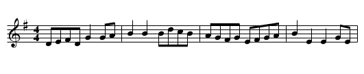 THE FLOWERS OF EDINBURGH JIG (KNUCKLE DOWN) - staff notation