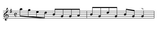 The Flowers of Red Hill [1] - staff notation