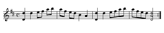 The Flowers of the Forest - staff notation