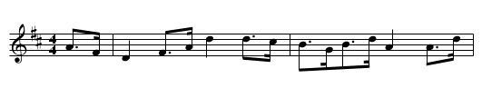 The Folly - staff notation
