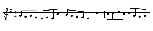 The Fool's Jig - staff notation