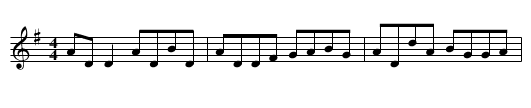 The Four Courts - staff notation
