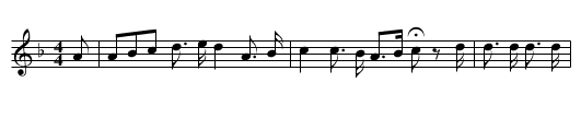 The Four Seasons of the Year - staff notation