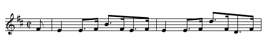 The Fourth of June - staff notation