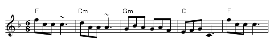 The Frantocini - staff notation