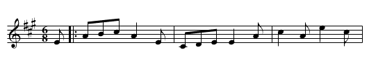 The Frasers of Oban - staff notation