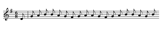 The Free Masons - staff notation