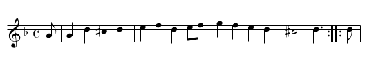 the Free Mistress - staff notation