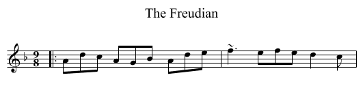 The Freudian - staff notation
