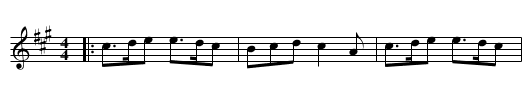 the Frisky - staff notation