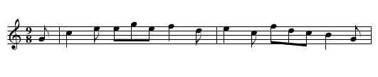 The Funny Mistake   (slipjig)  1146 - staff notation