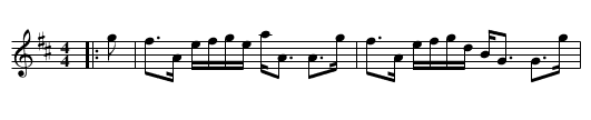 The Fyket - staff notation