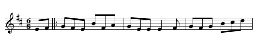The Gallowglass - staff notation